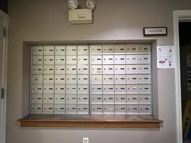 a view of a elevator