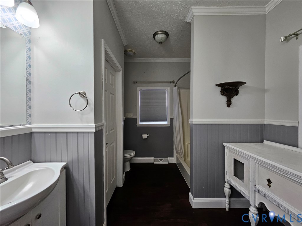 5195 Lennie Road McKenney, VA 23872 - Photo 25 of 45 a bathroom with a sink and a mirror