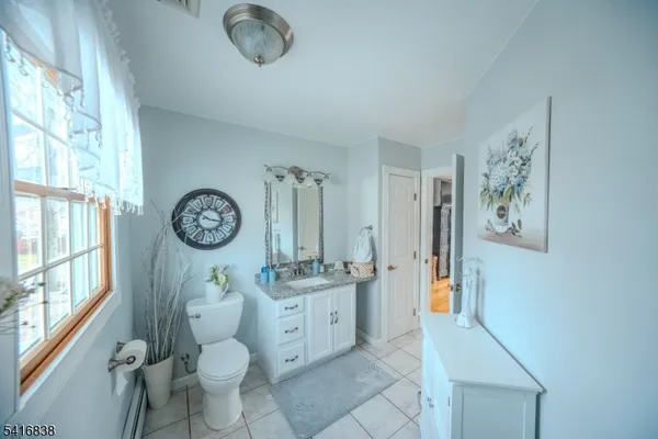 a very nice looking room with a large window