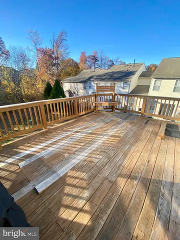 a view of balcony with double vanity