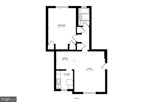 $1,775 | 1722 North Quinn Street, Unit 303, Arlington, VA 22209