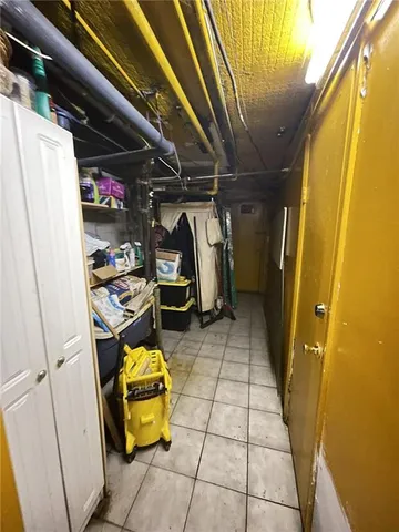 a view of a storage & utility room