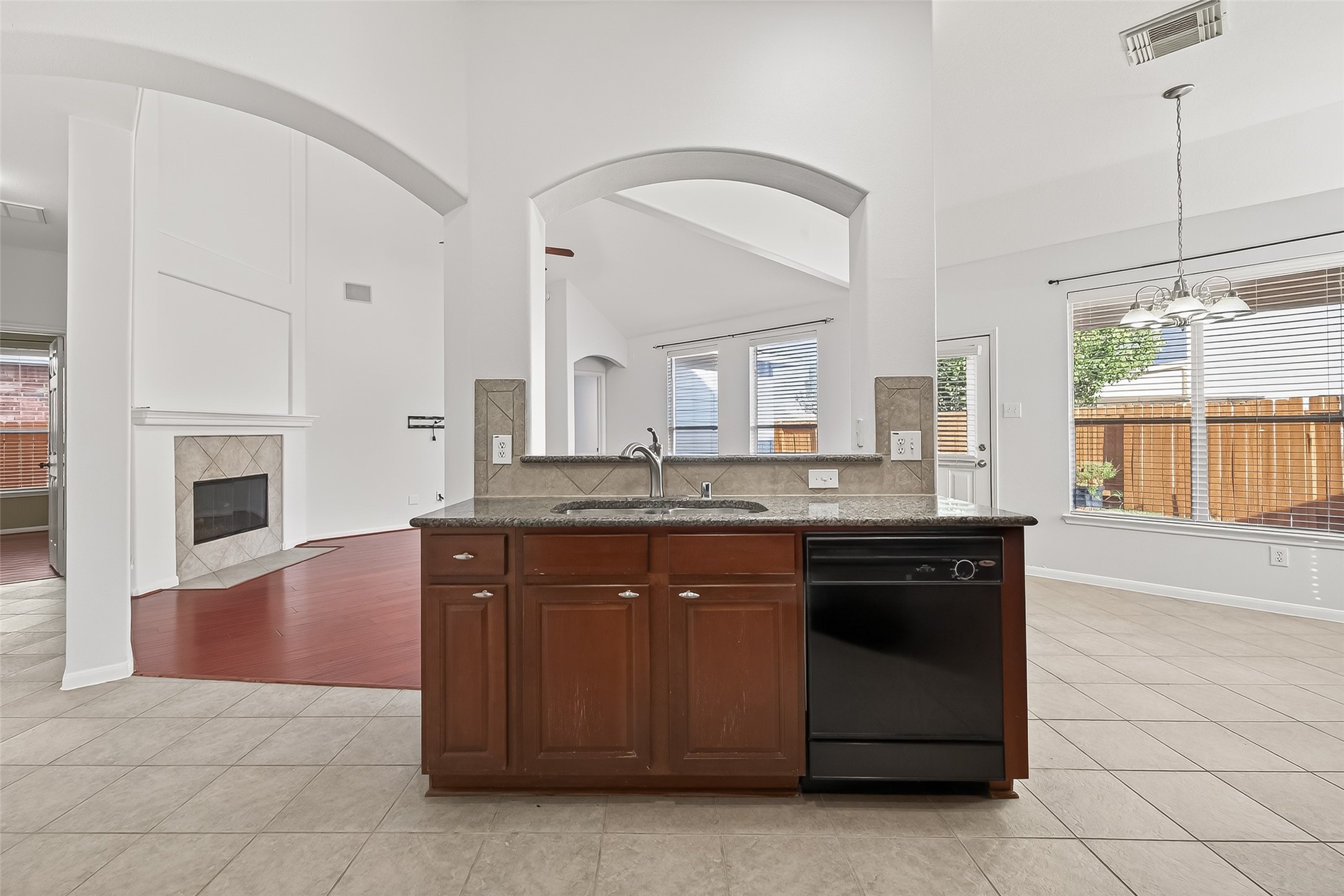 5103 Azalea Meadow Lane Katy, TX 77494 - Photo 12 of 34 a spacious bathroom with a granite countertop sink and a mirror