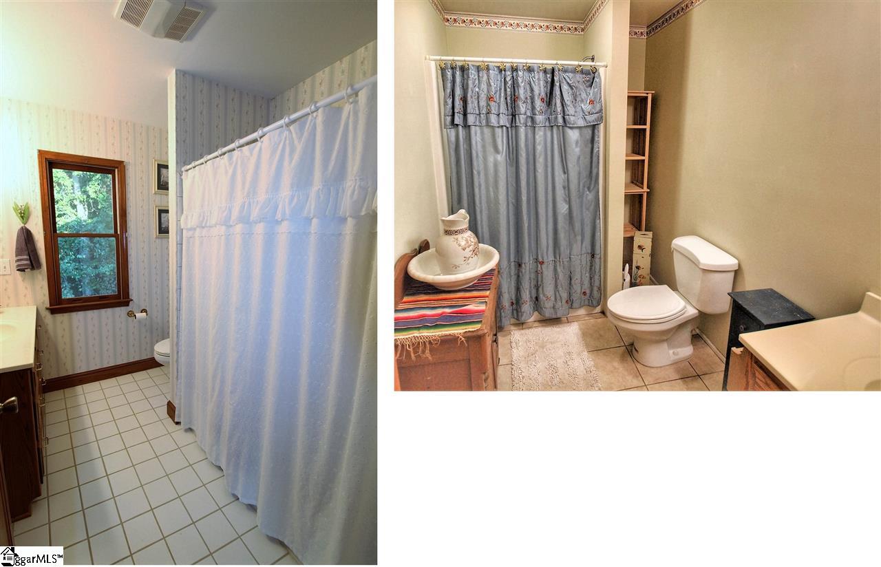 2875 Table Rock Road Pickens, SC 29671 - Photo 33 of 36 Upper level and lower level bathrooms