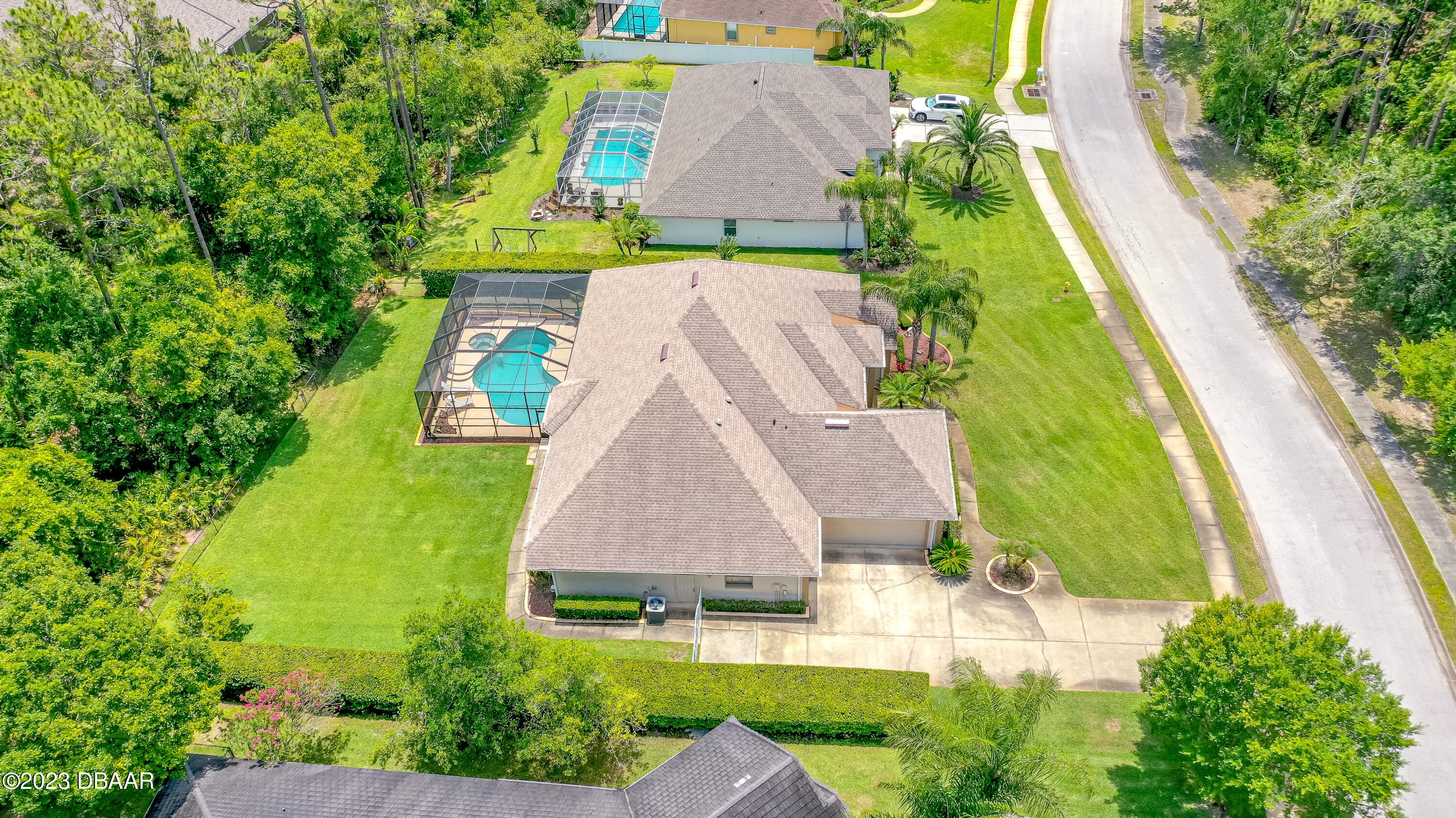16 Foxcroft Ormond Beach Ormond Beach, FL 32174 - Photo 45 of 54 an aerial view of house with yard