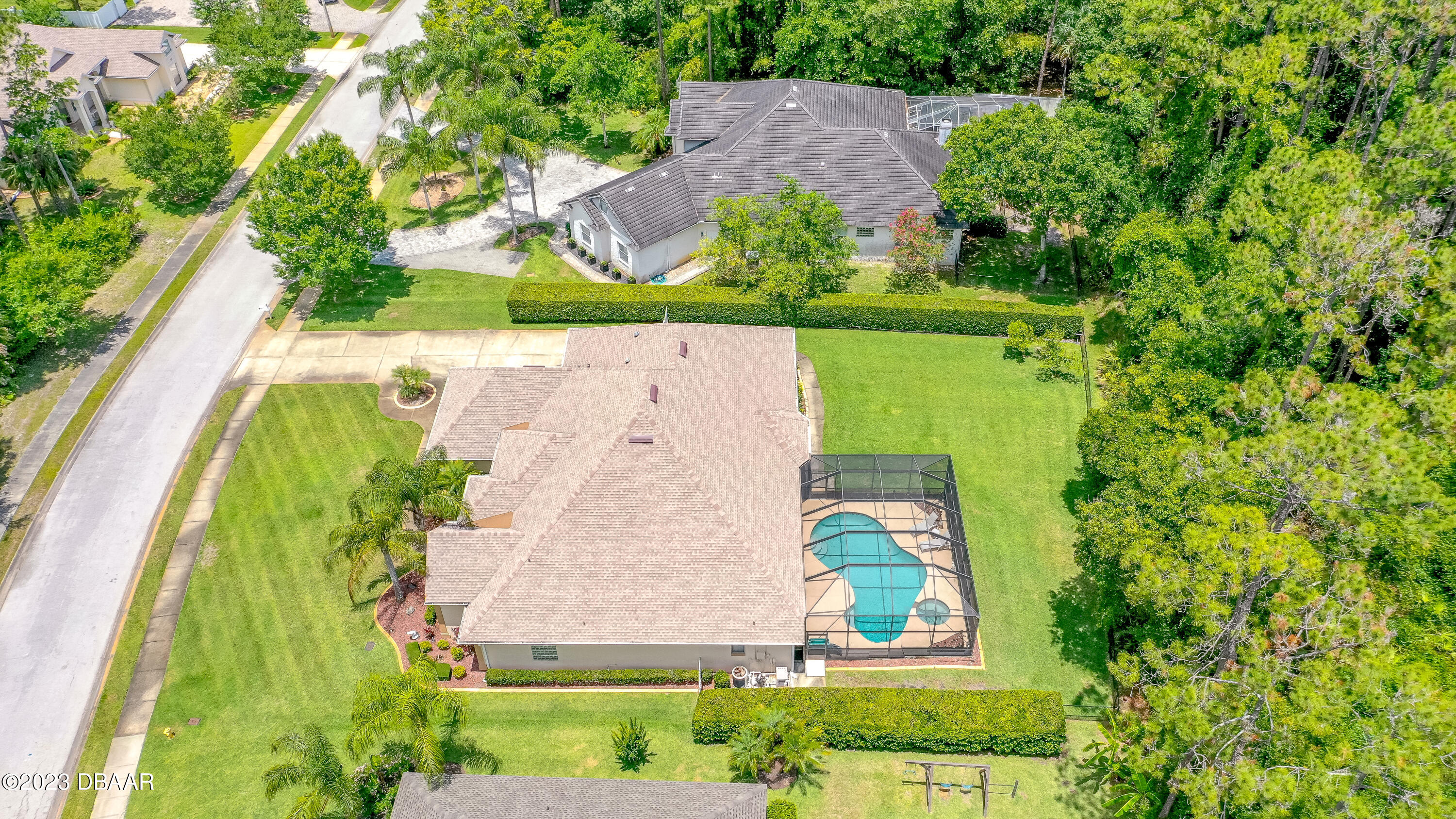 16 Foxcroft Ormond Beach Ormond Beach, FL 32174 - Photo 48 of 54 an aerial view of a house