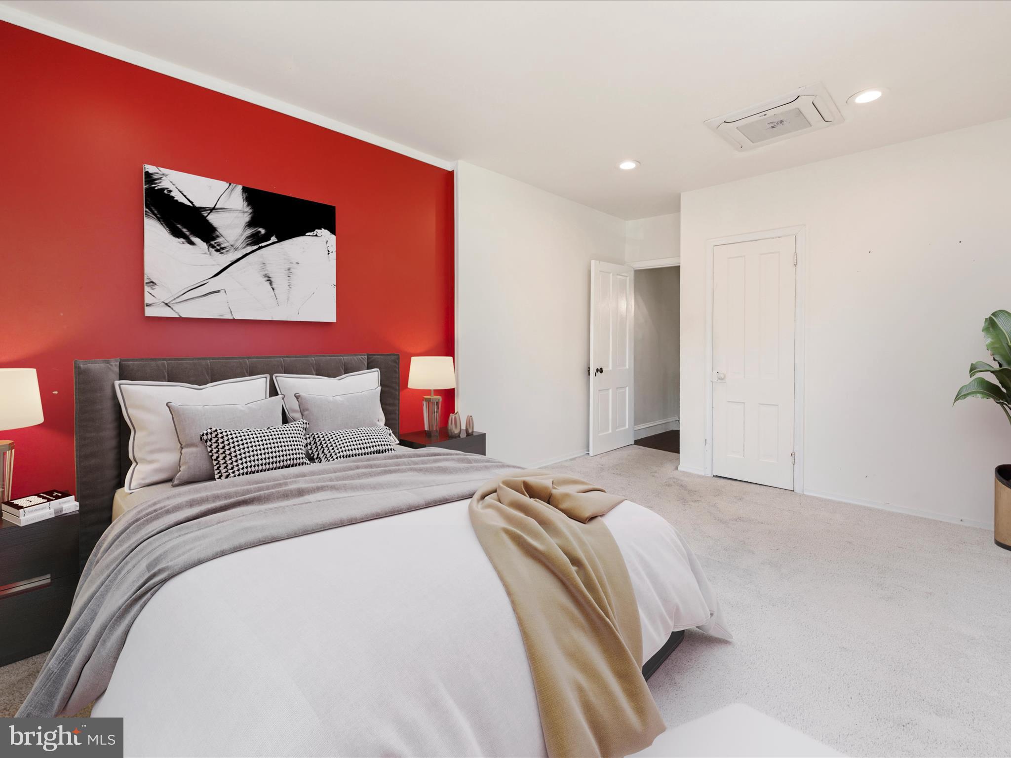 500 Chestnut Street Lebanon, PA 17042 - Photo 16 of 31 a bedroom with bed and wall painting