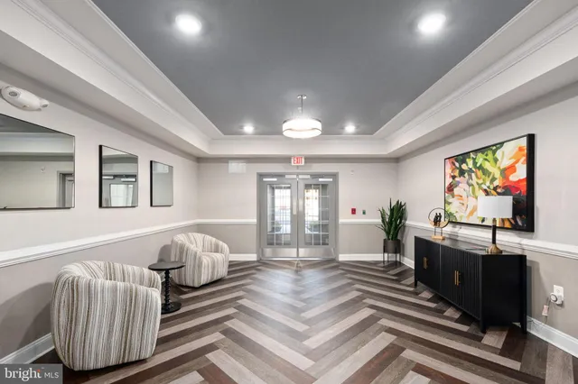 front view of a house that has a lot of people on it