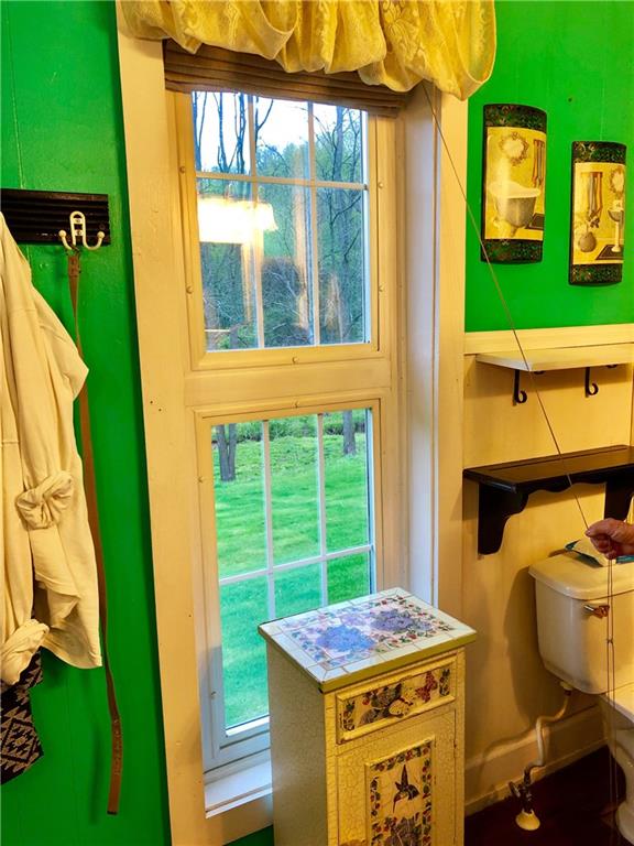 650 Shaffer Road Hookstown, PA 15050 - Photo 15 of 25 Open this extra long window to hear the birds chirping while you are soaking in the claw foot tub.