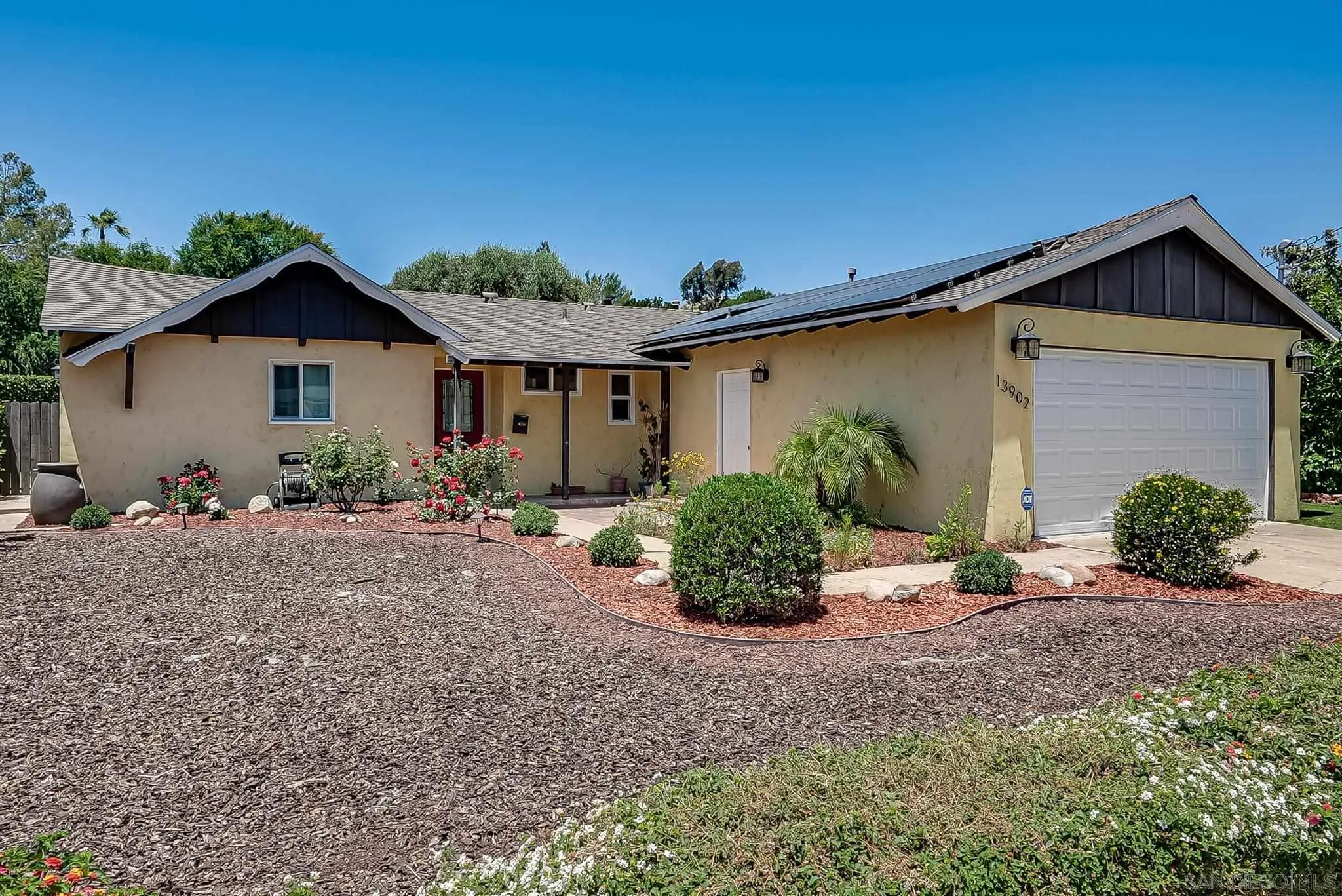 13902 Powers Road Poway, CA 92064 - Photo 2 of 32 a view of a house with a yard