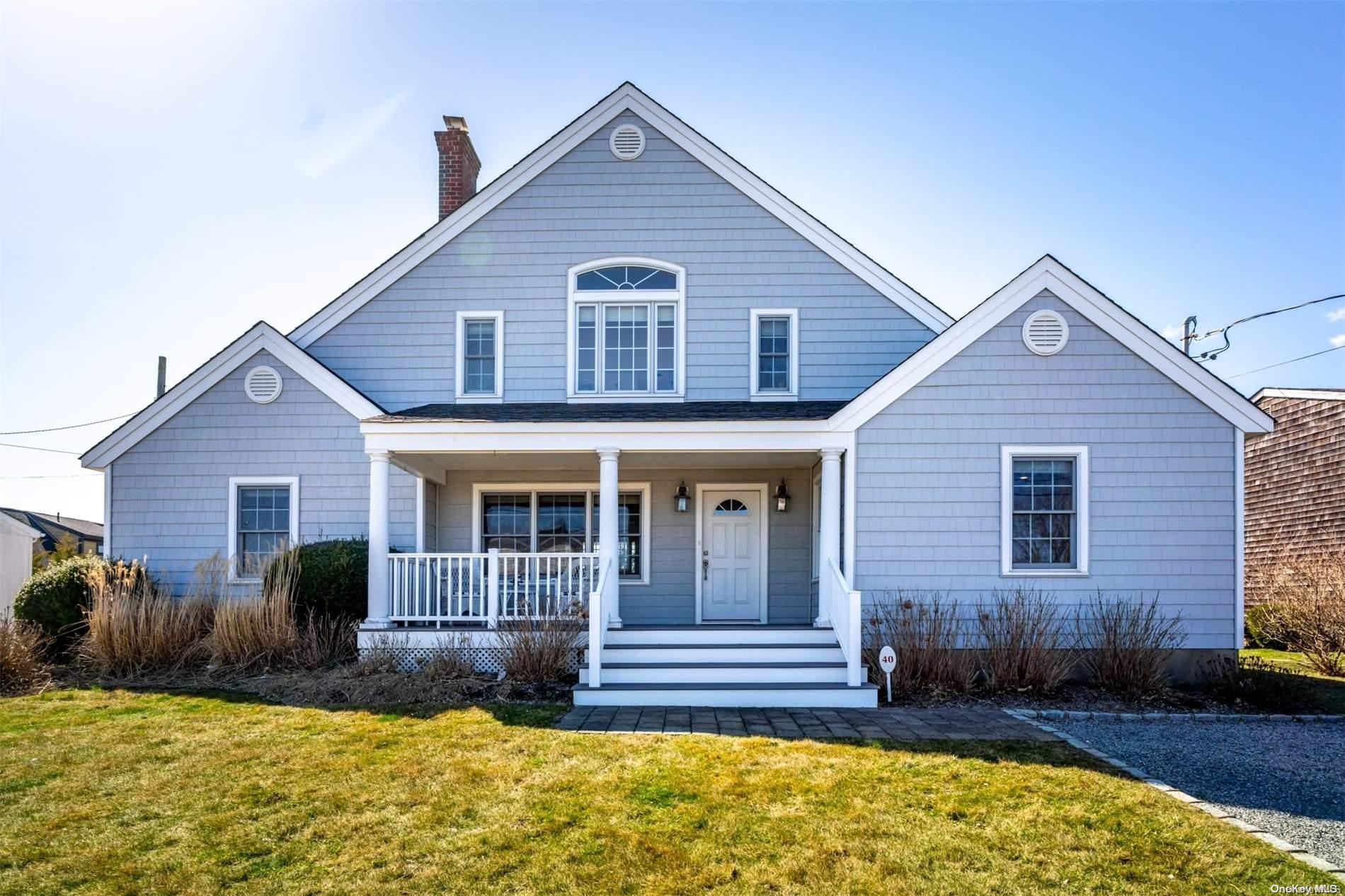 40 Barracuda Road East Quogue, NY 11942 - Photo 1 of 1 a view of a house with a yard