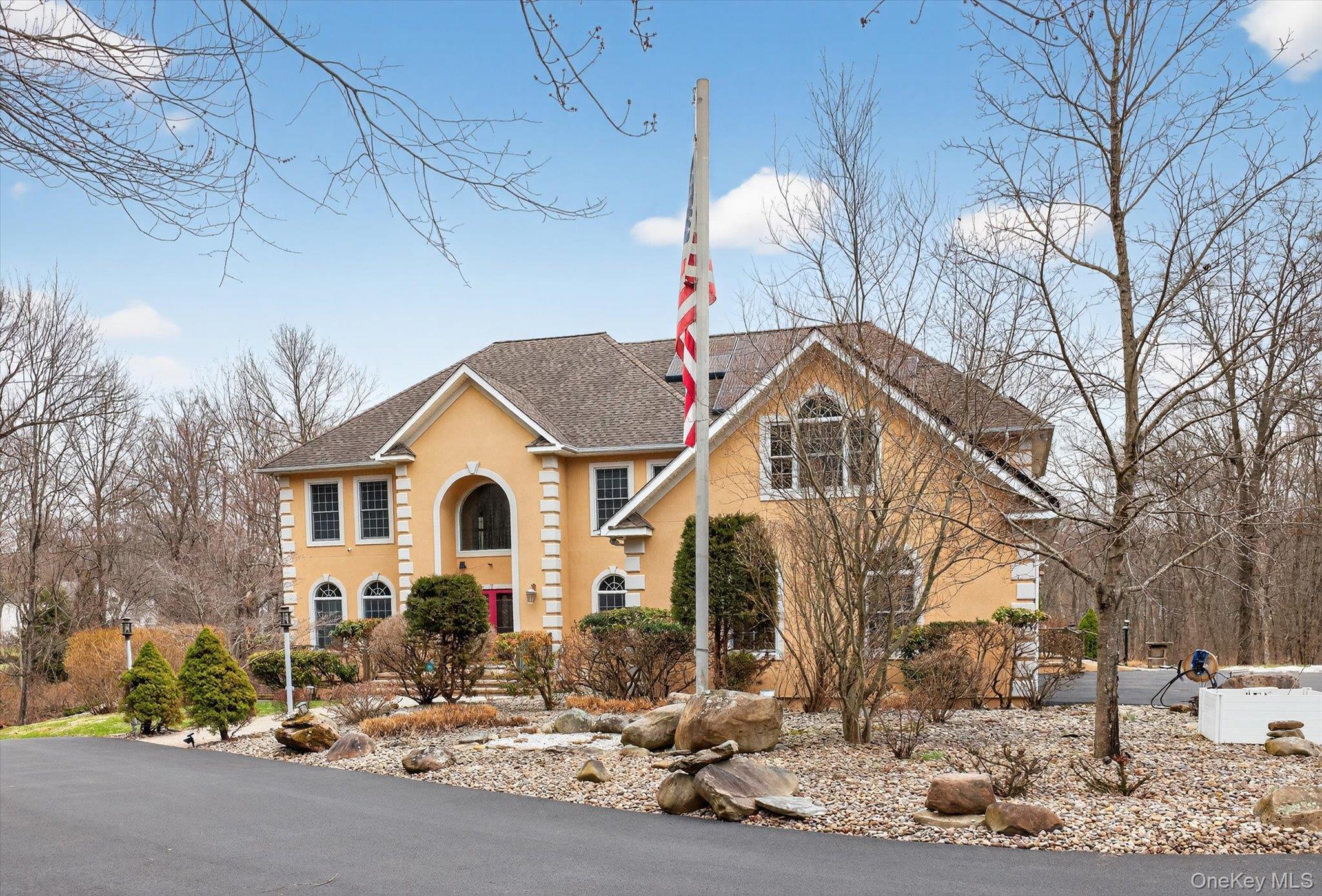 7 Farm Hollow Road New Windsor, NY 12553 - Photo 1 of 36 View of front of property featuring stucco siding and roof with shingles