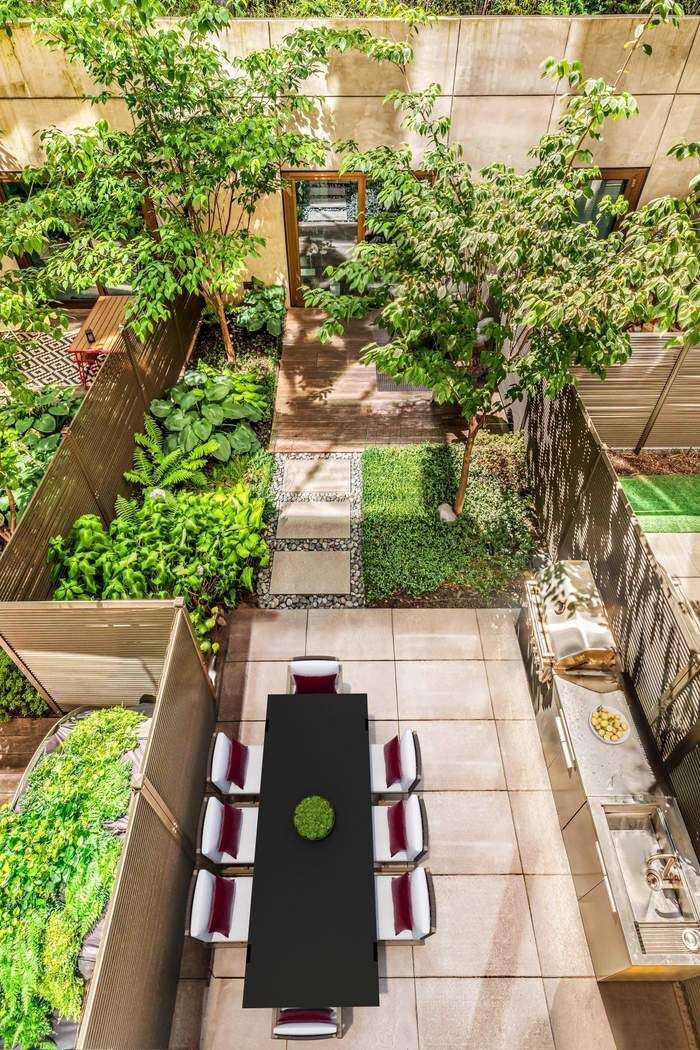 98 Front Street, Unit GRD Brooklyn, NY 11201 - Photo 13 of 23 a view of an outdoor space with a patio