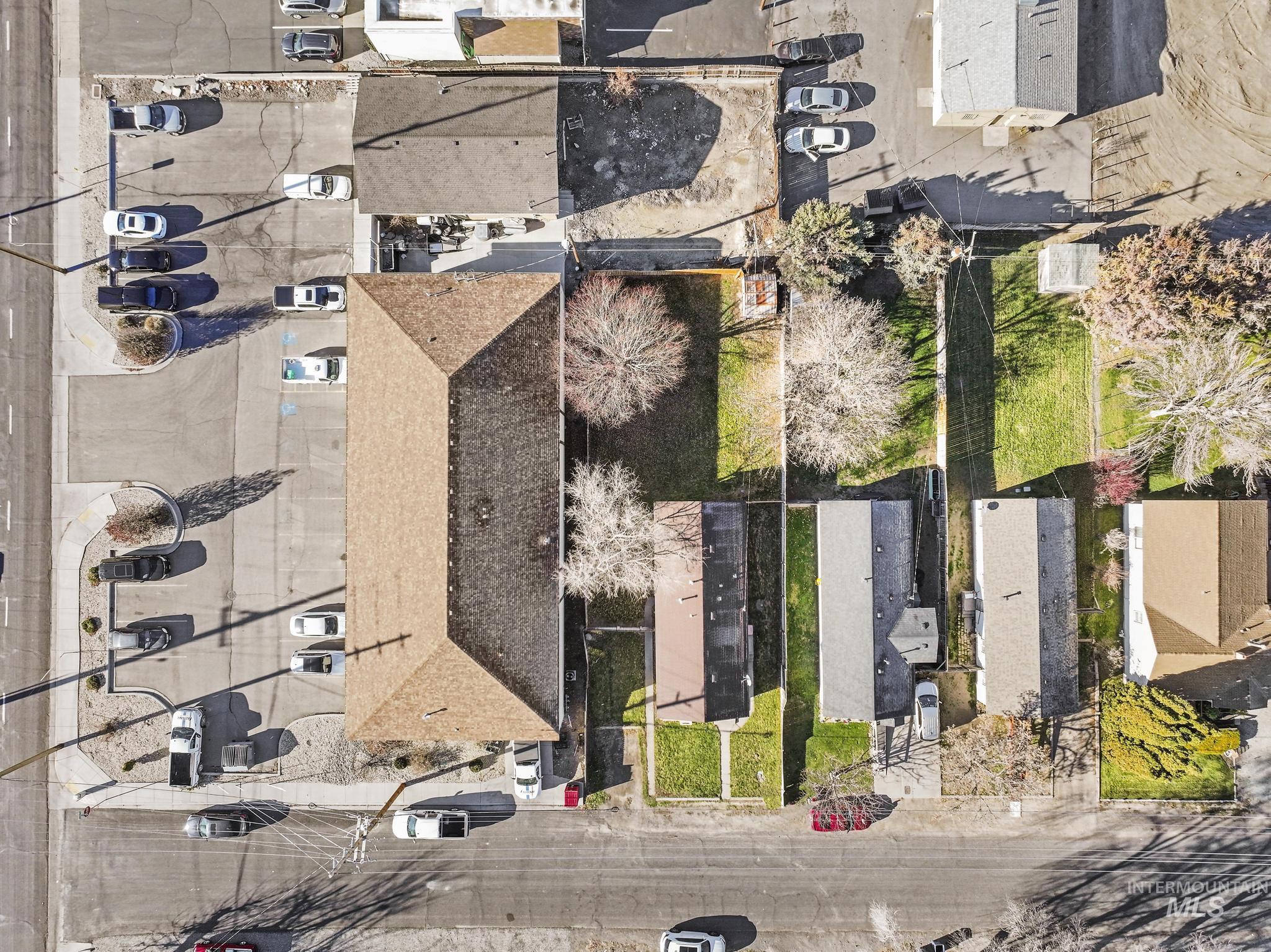 525 Adams Street Twin Falls, ID 83301 - Photo 28 of 31 Aerial overview of property's location featuring nearby suburban area