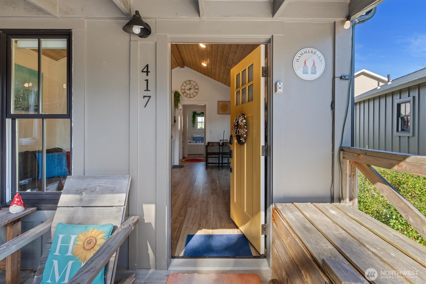 417 East Compass Street Pacific Beach, WA 98571 - Photo 17 of 40 a view of living room and front door