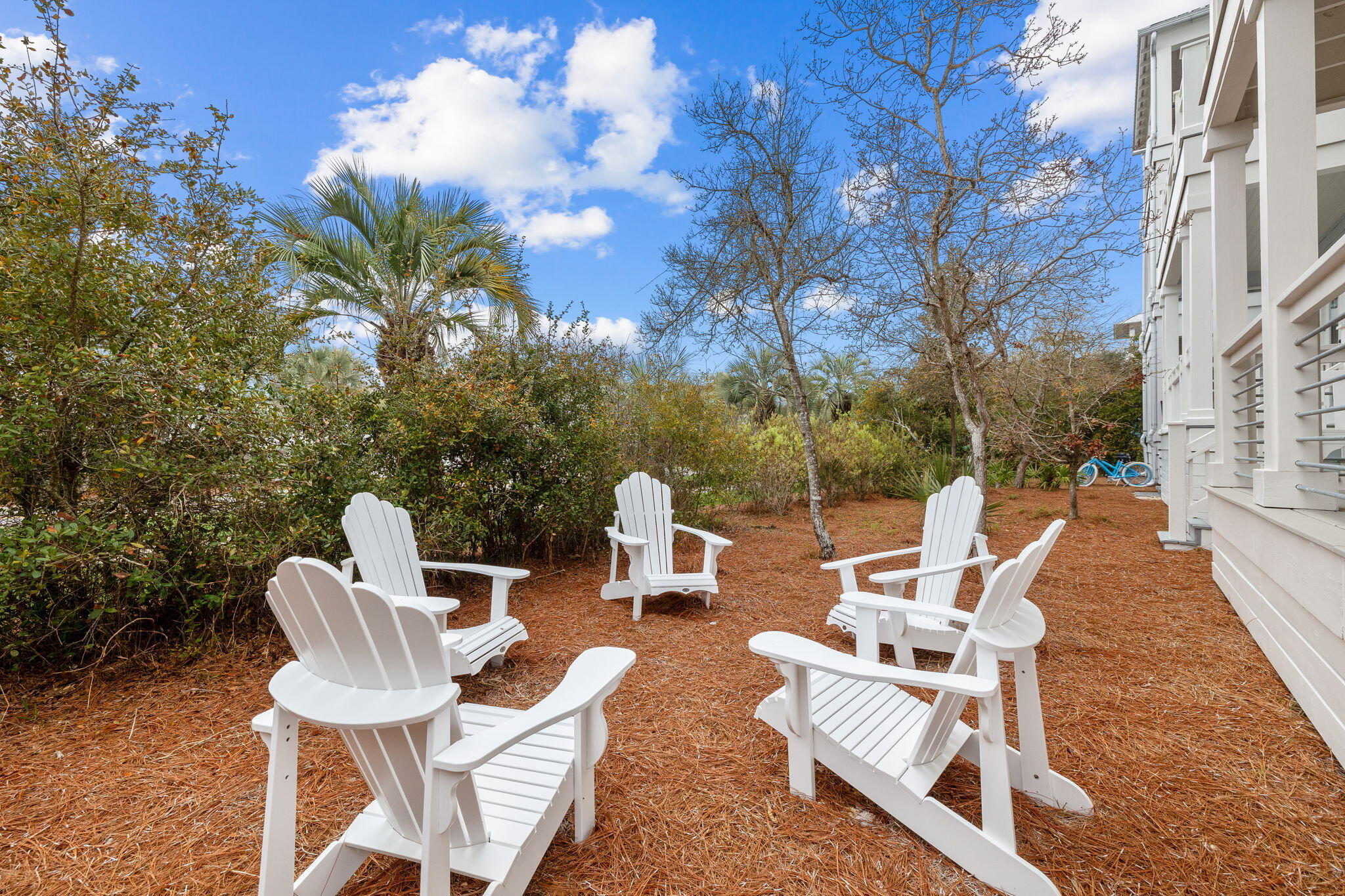 18 Trigger Trail East Inlet Beach, FL 32461 - Photo 24 of 44 a view of a chairs and table in patio
