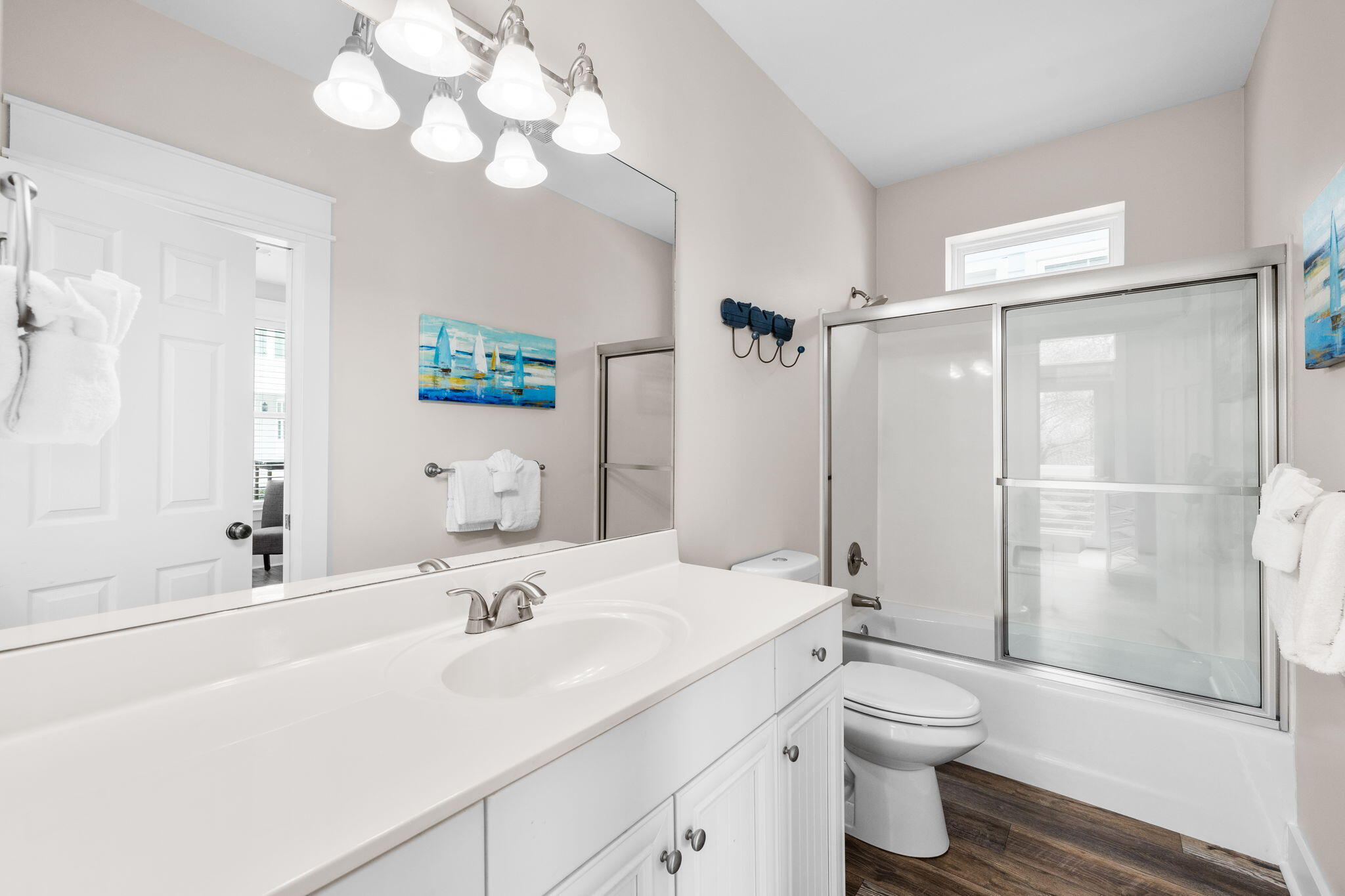 18 Trigger Trail East Inlet Beach, FL 32461 - Photo 28 of 44 a bathroom with a sink toilet and shower