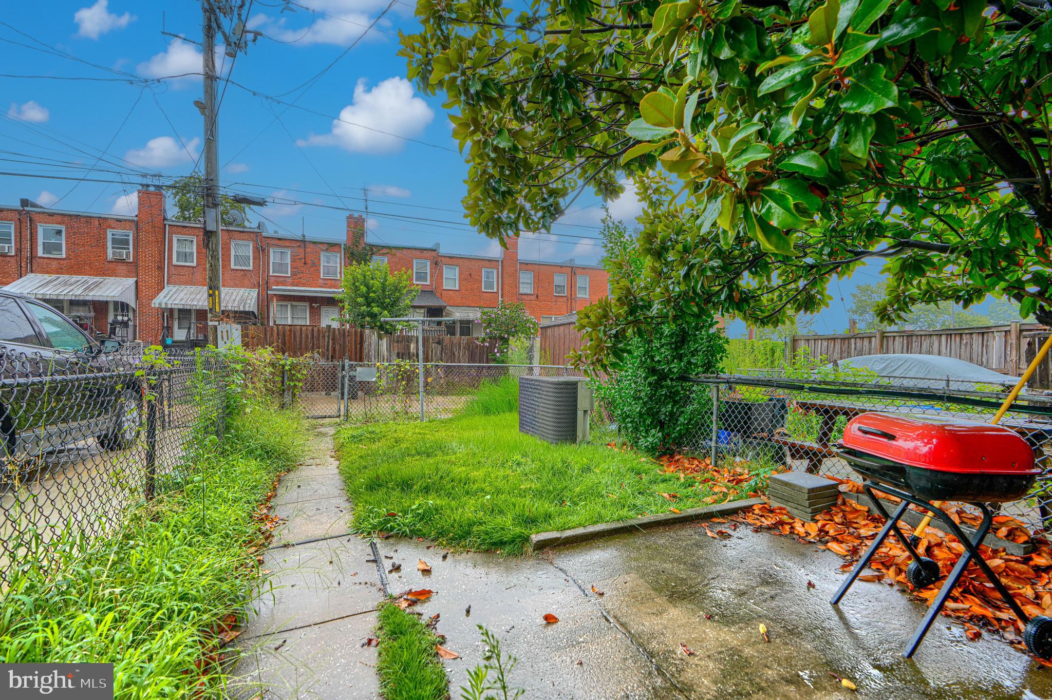 308 Imla Street Baltimore, MD 21224 - Photo 20 of 22 Rear yard to a wide alley