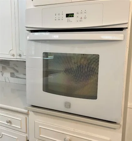 a close view of washer and dryer