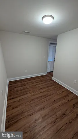 wooden floor in an empty room
