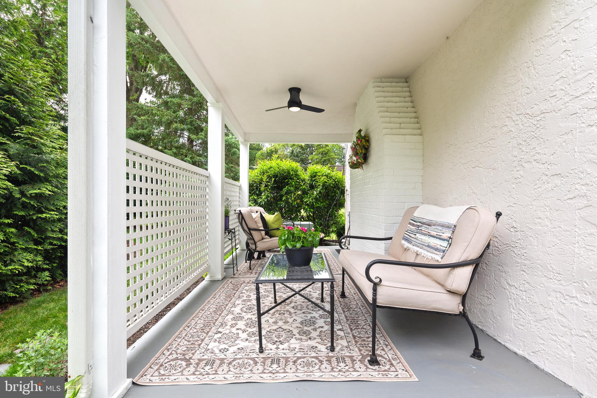 809 West Redman Avenue Haddonfield, NJ 08033 - Photo 8 of 42 Side porch, private and great space