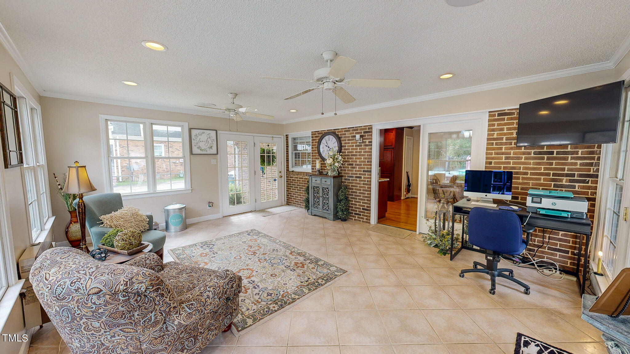 1804 Grady Drive Durham, NC 27712 - Photo 27 of 43 a workspace with furniture and a window