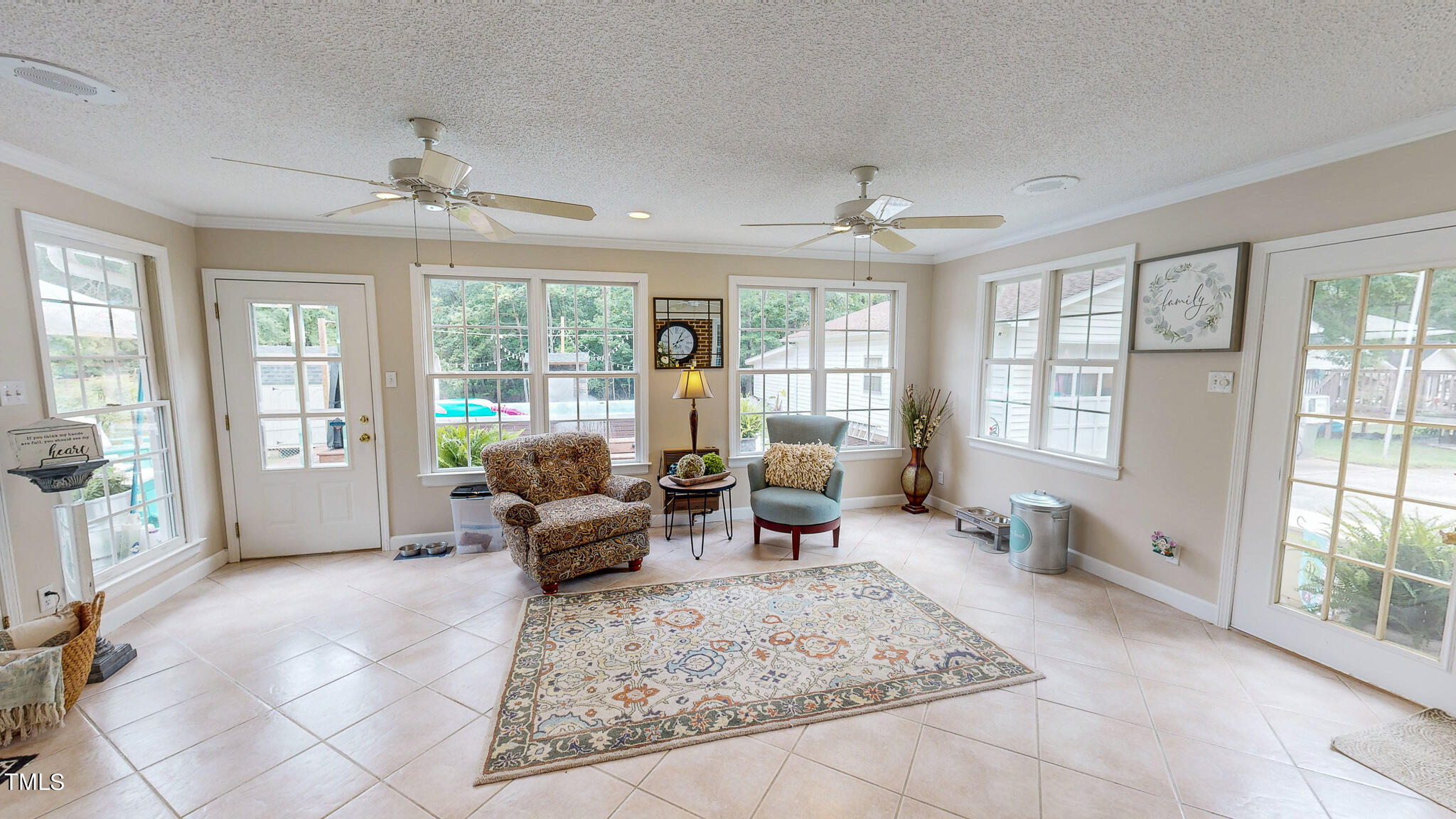 1804 Grady Drive Durham, NC 27712 - Photo 3 of 43 a living room with furniture and large windows