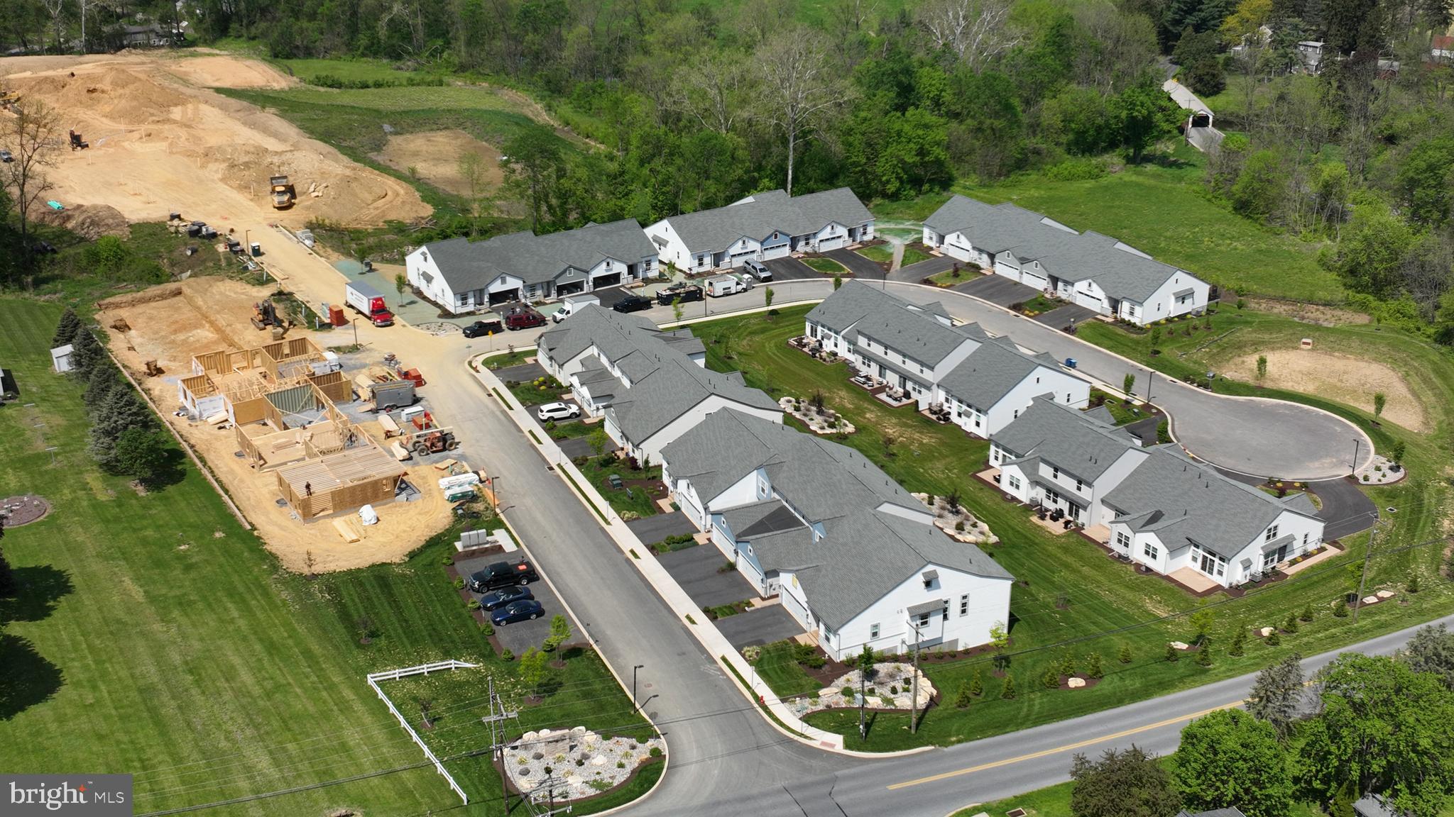 4328 Heather Lane, Unit 7 Columbia, PA 17512 - Photo 8 of 8 an aerial view of a house with yard swimming pool and outdoor seating