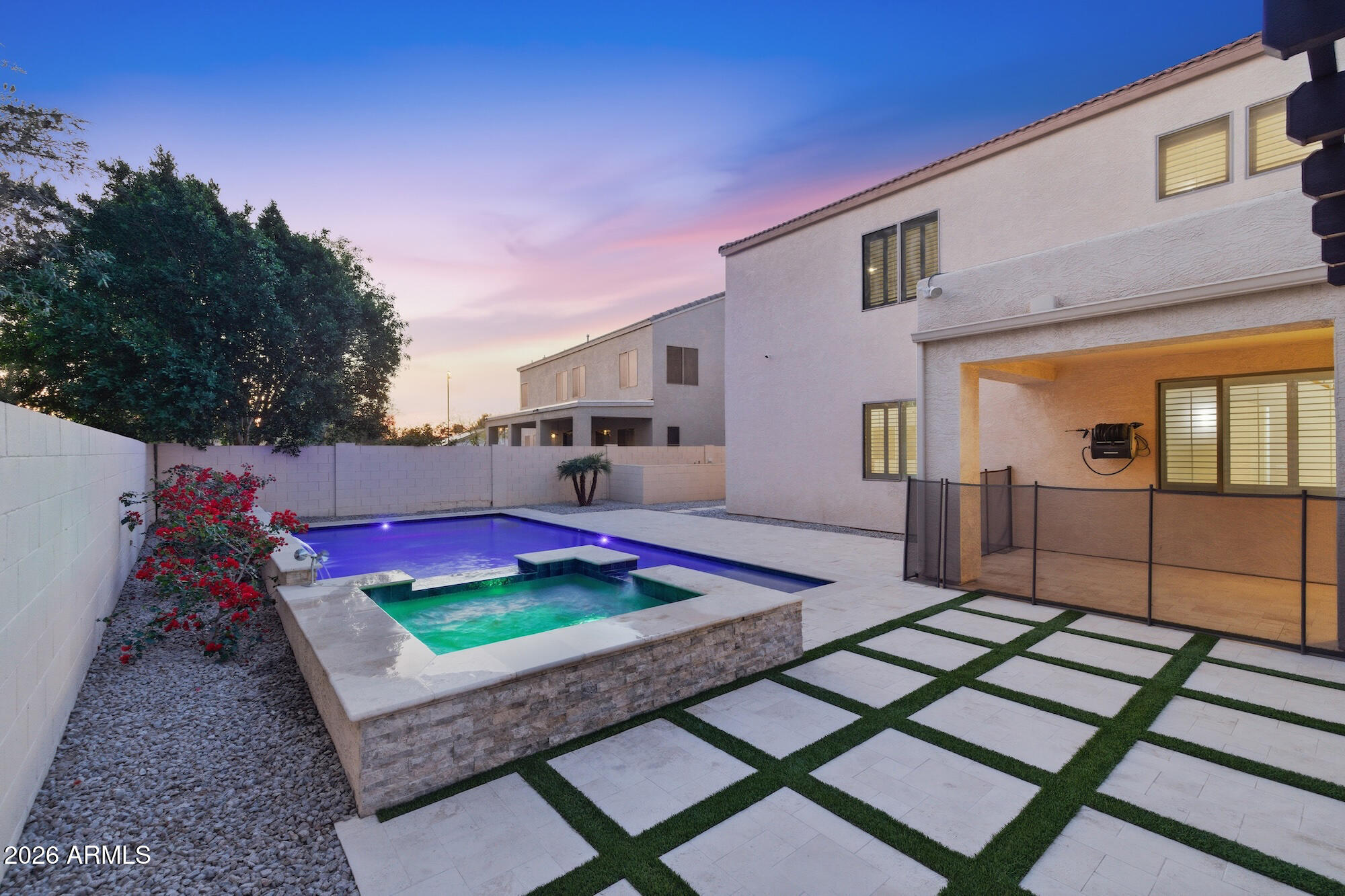 3425 East Mockingbird Drive Gilbert, AZ 85234 - Photo 50 of 52 a view of a backyard with sitting area