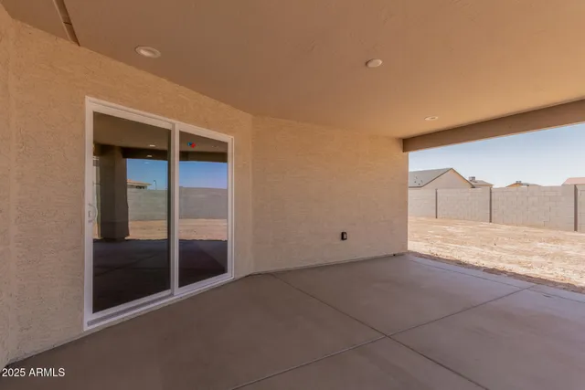 a view of empty room