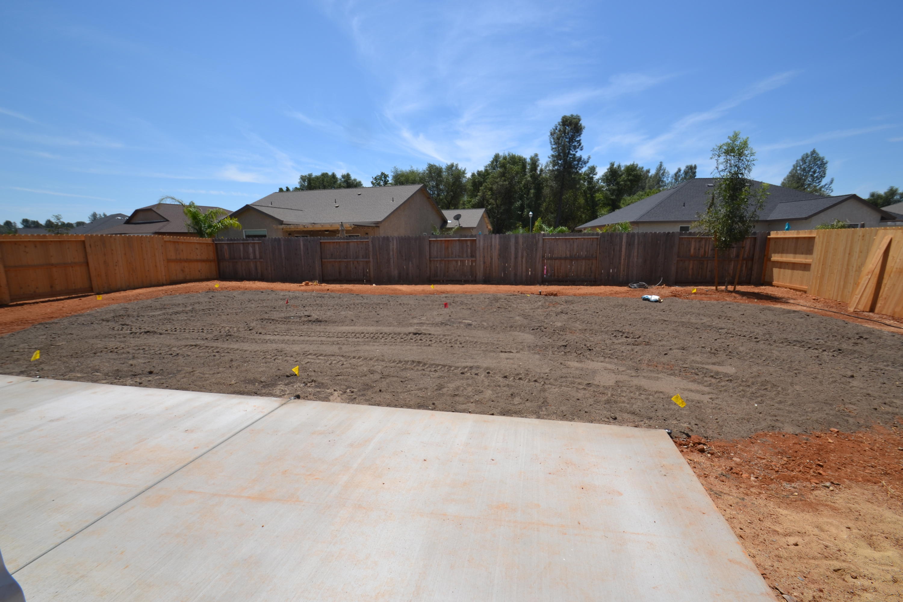 3345 Hotlam Road, Unit LOT 7 PH 3 Redding, CA 96002 - Photo 9 of 25 Backyard