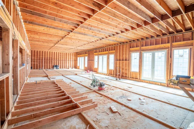 a view of car garage