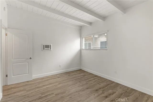 wooden floor in an empty room