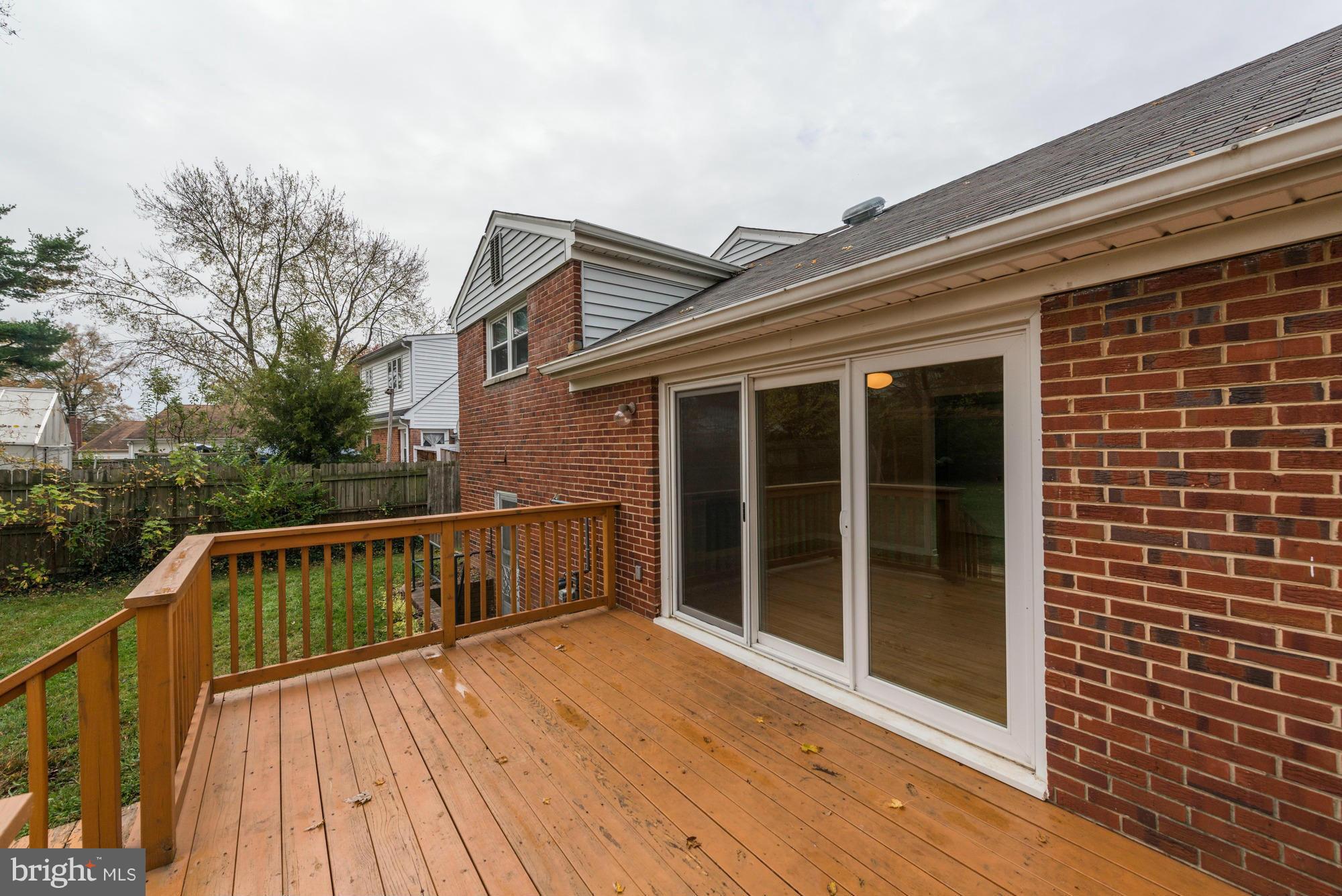 5815 Channing Road Springfield, VA 22150 - Photo 29 of 30 Large deck