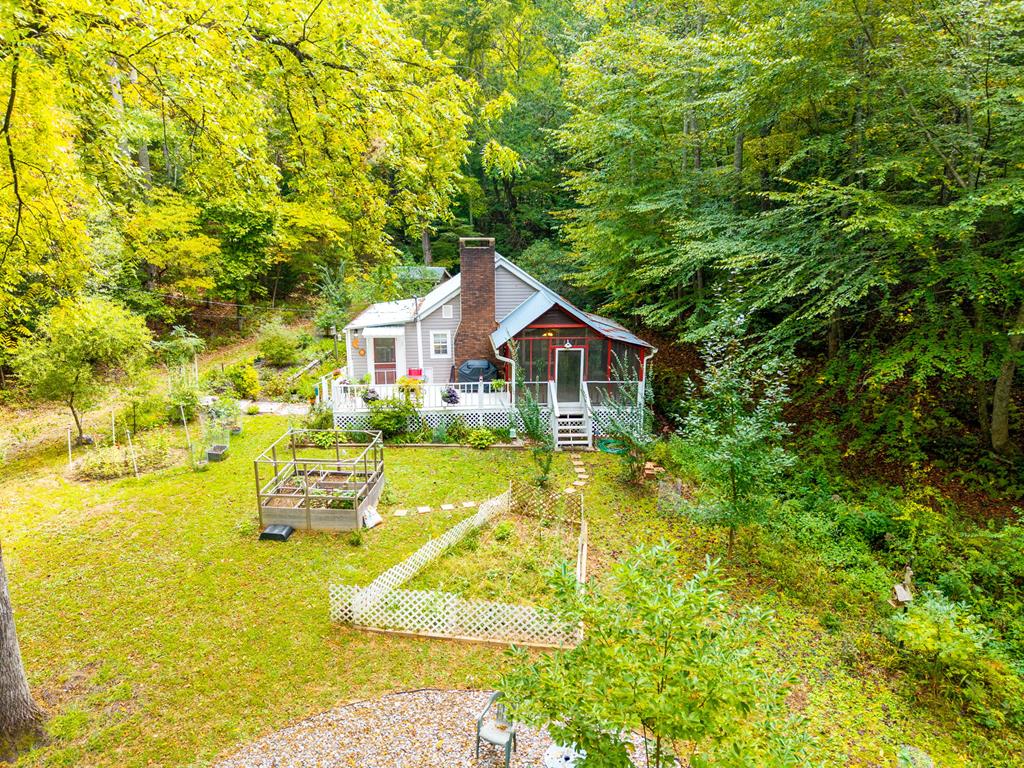 a view of a house with pool