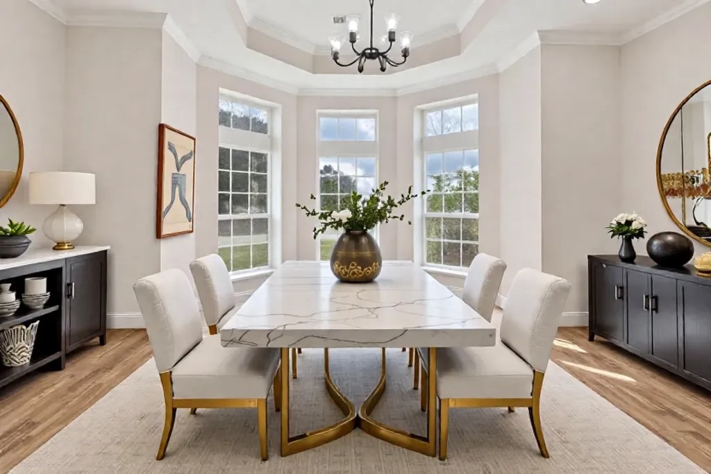 1810 McCrary Road Richmond, TX 77406 - Photo 6 of 25 a view of a dining room with furniture window and wooden floor