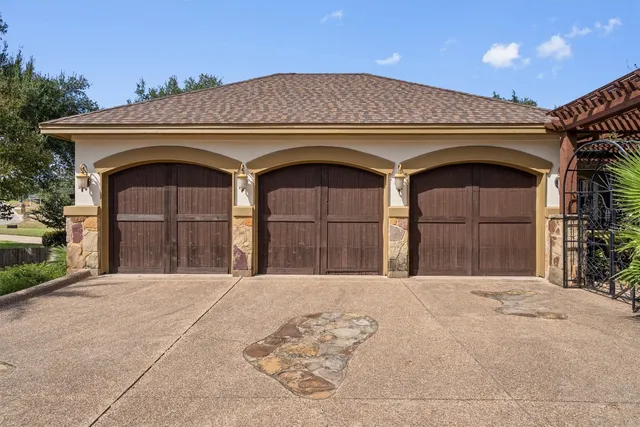a view of a grey door