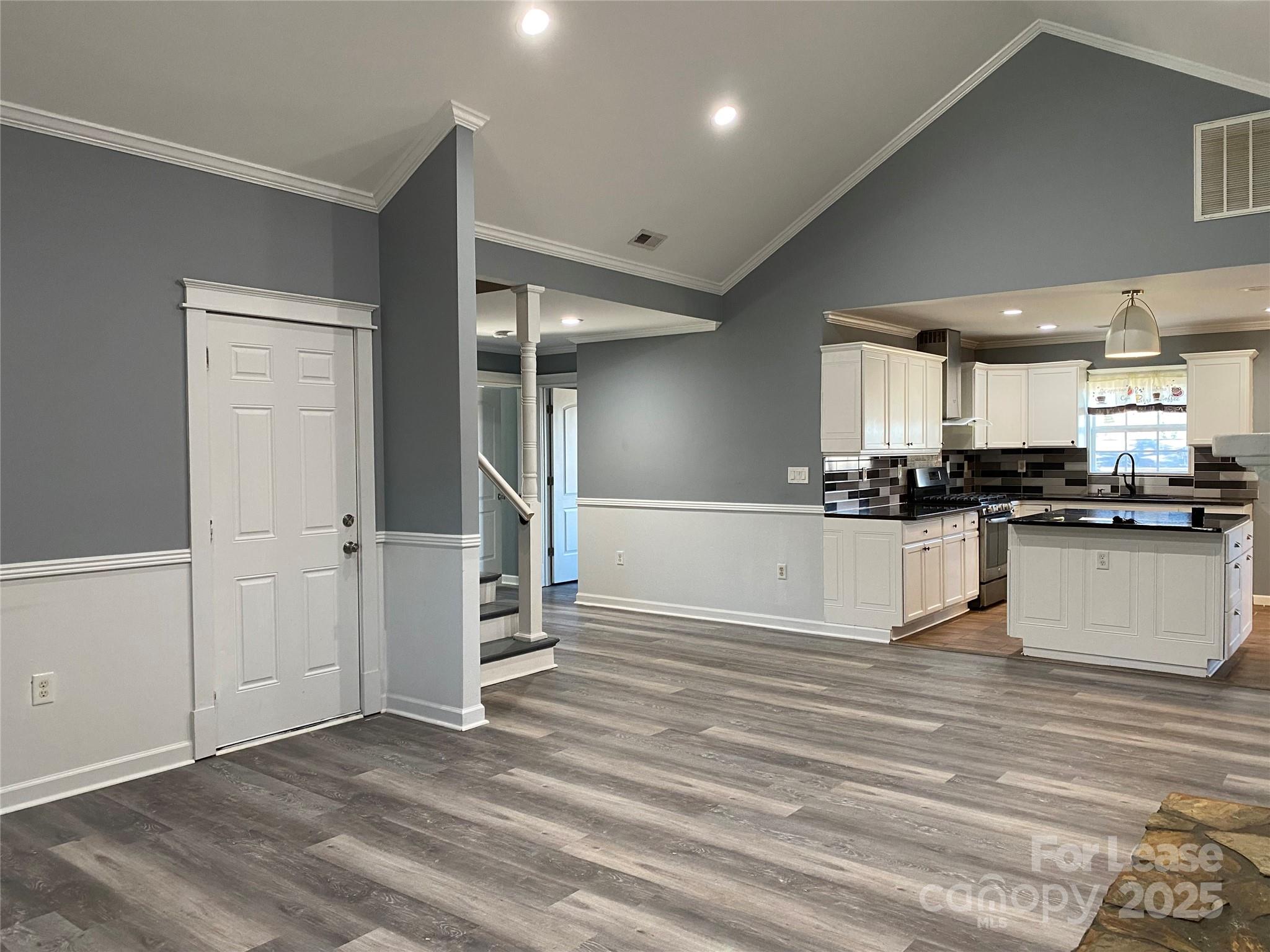 700 Colonial Avenue Gaffney, SC 29340 - Photo 6 of 9 a view of kitchen with wooden floor