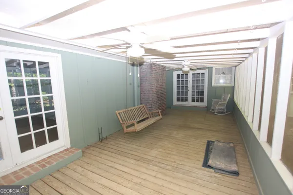 a view of outdoor space and balcony
