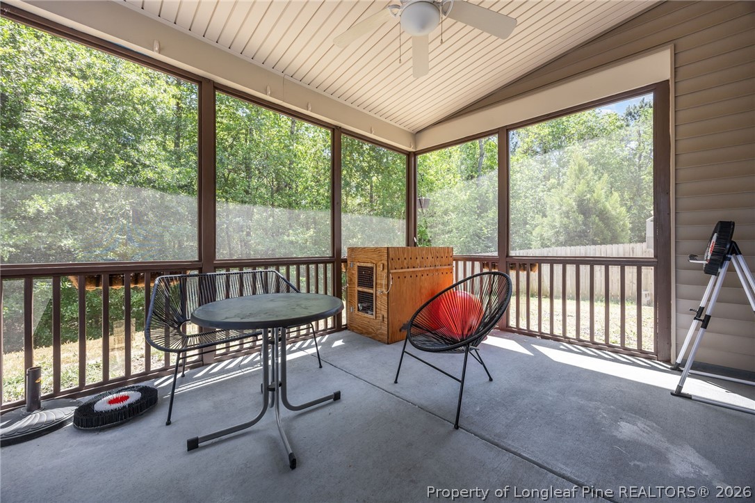 64 Cromwell Circle Cameron, NC 28326 - Photo 42 of 50 a view of a balcony with furniture