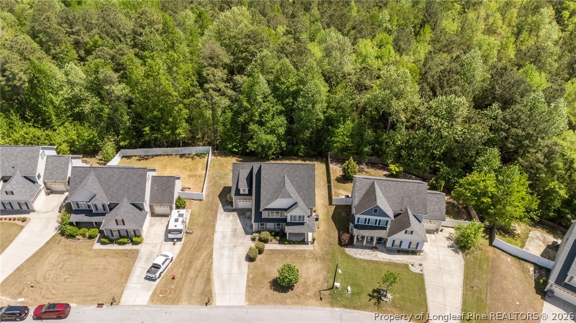 64 Cromwell Circle Cameron, NC 28326 - Photo 43 of 50 an aerial view of residential house with outdoor space and trees