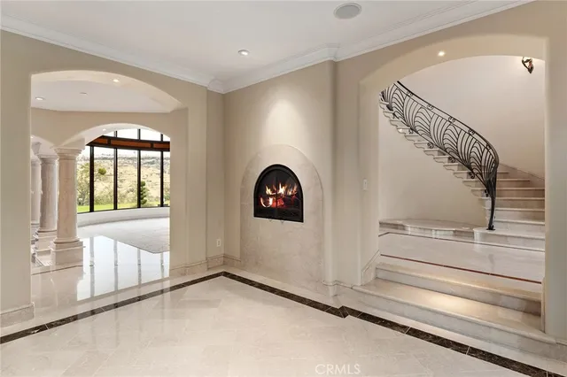 a view of a entryway door of the house