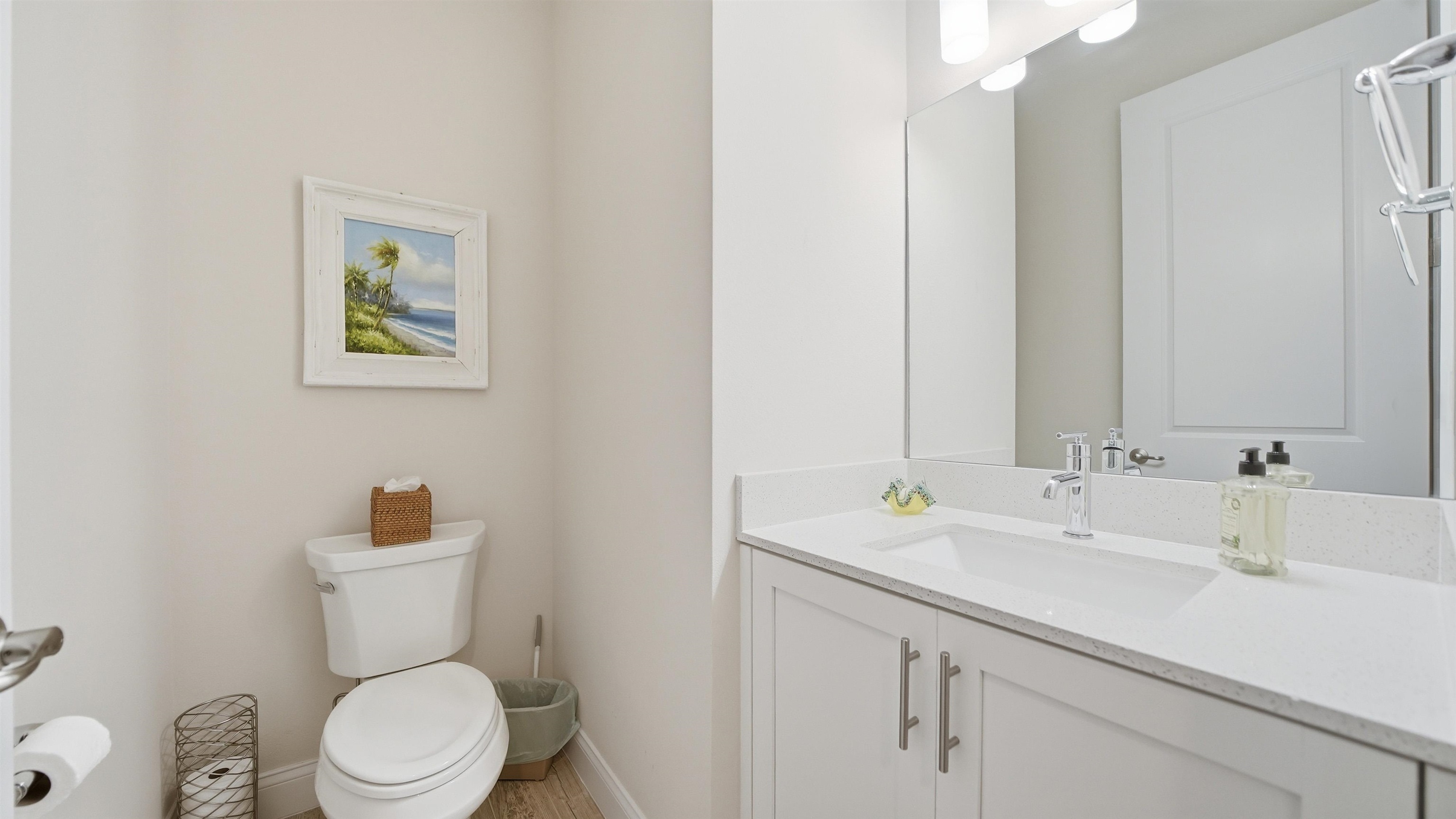 74 Wrendale Loop Ormond Beach, FL 32174 - Photo 34 of 59 Half bath with vanity and toilet