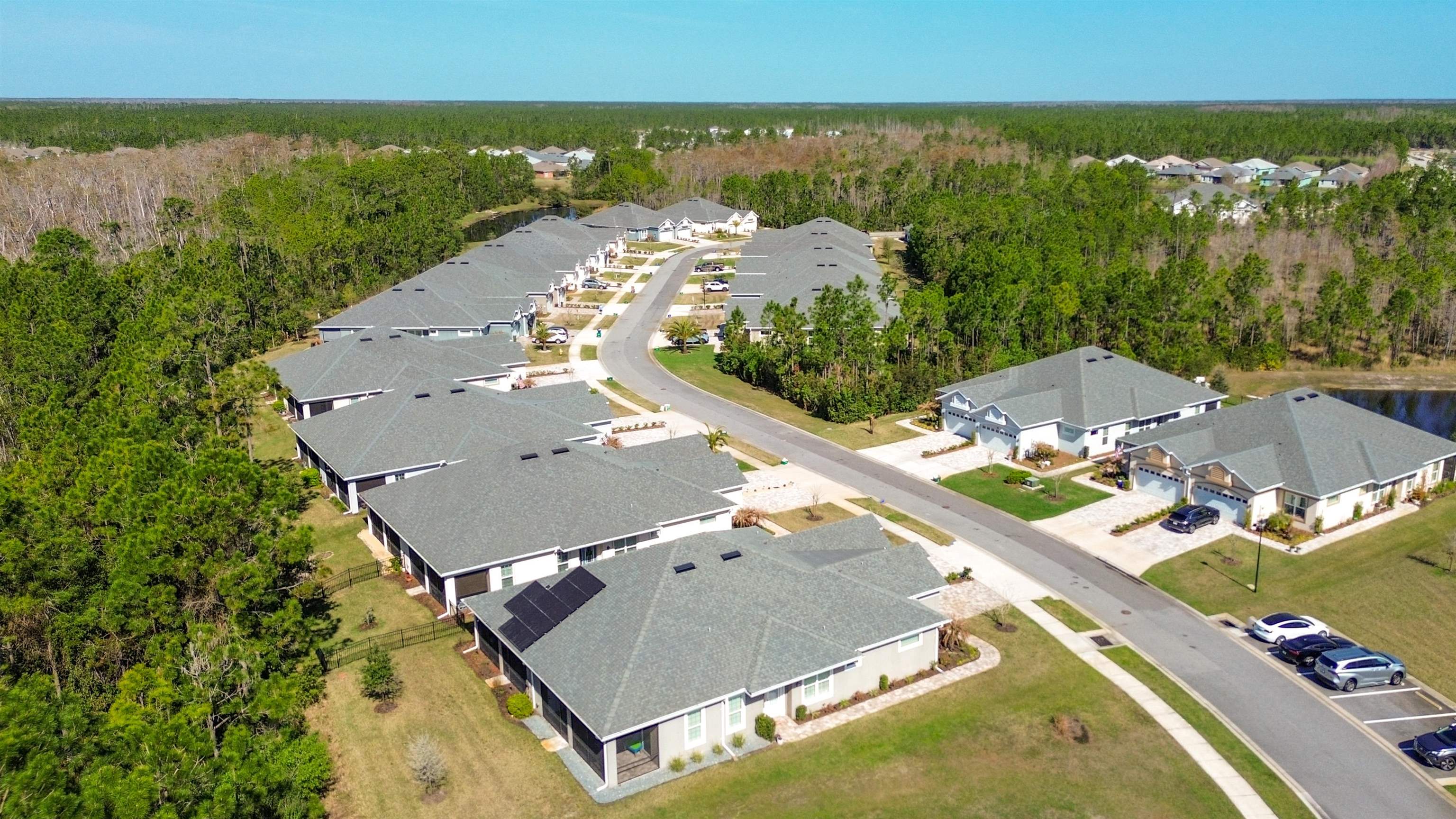 74 Wrendale Loop Ormond Beach, FL 32174 - Photo 46 of 59 an aerial view of a house with a ocean view