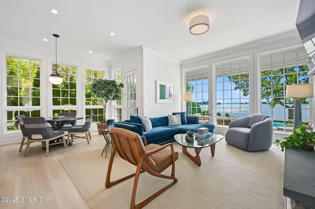 a bathroom with a shower curtain and a sink