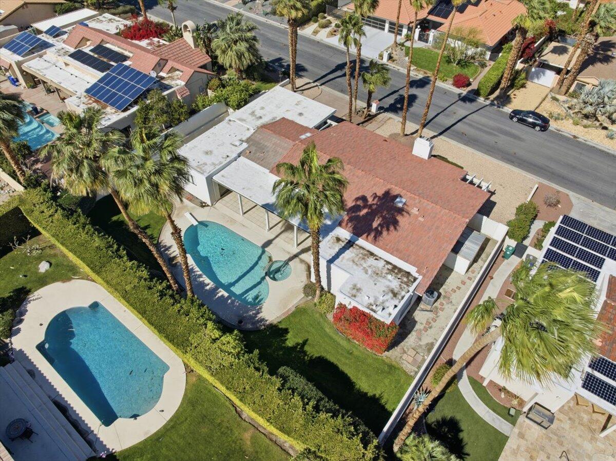 72795 Somera Road Palm Desert, CA 92260 - Photo 46 of 47 08-Aerial Back View
