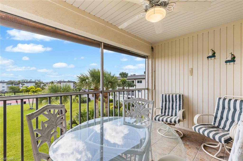 1004 Manatee Road, Unit H306 Naples, FL 34114 - Photo 26 of 48 a view of a balcony with furniture