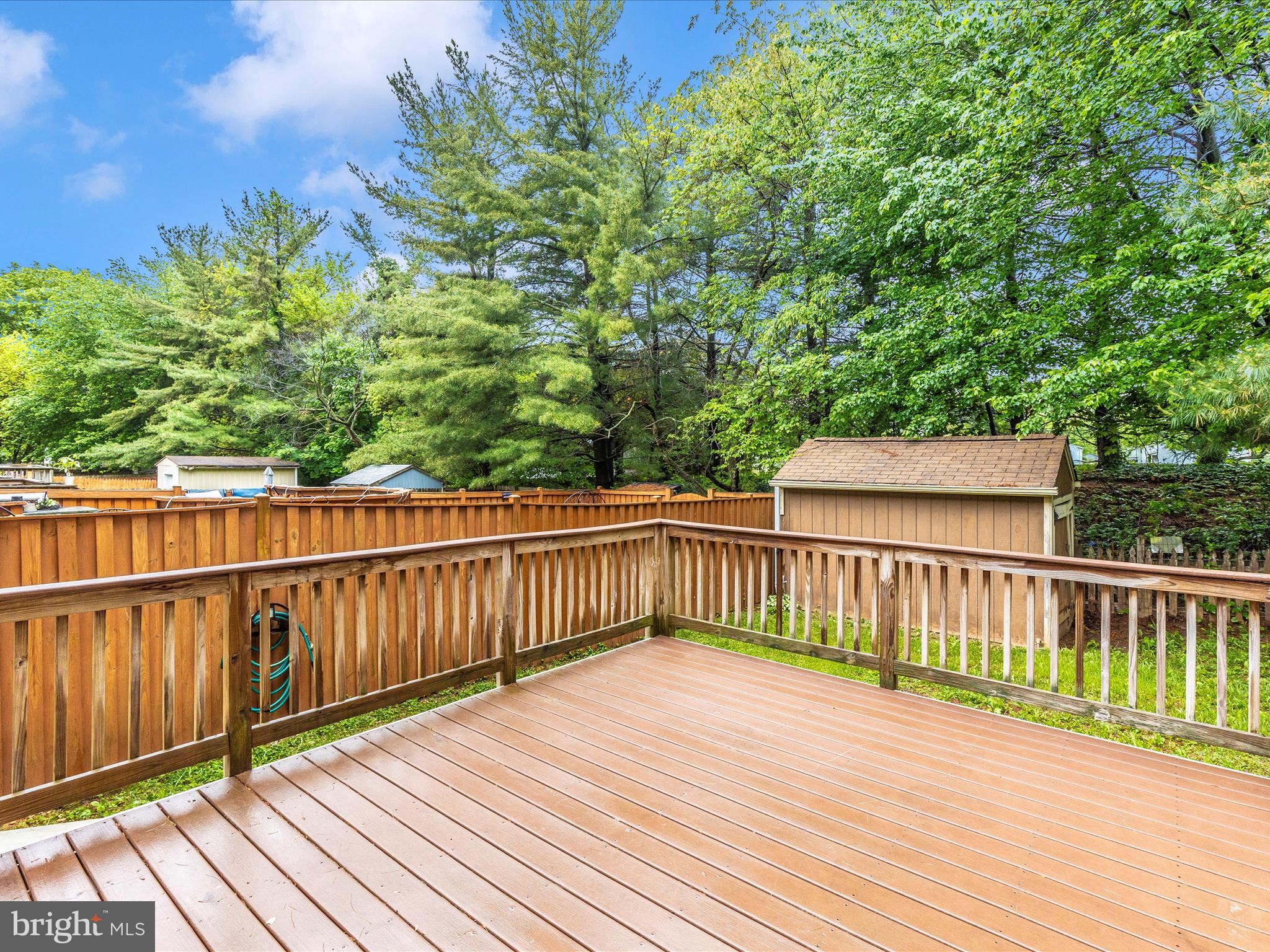 402 Windy Knoll Drive Mount Airy, MD 21771 - Photo 39 of 51 a view of a wooden roof deck