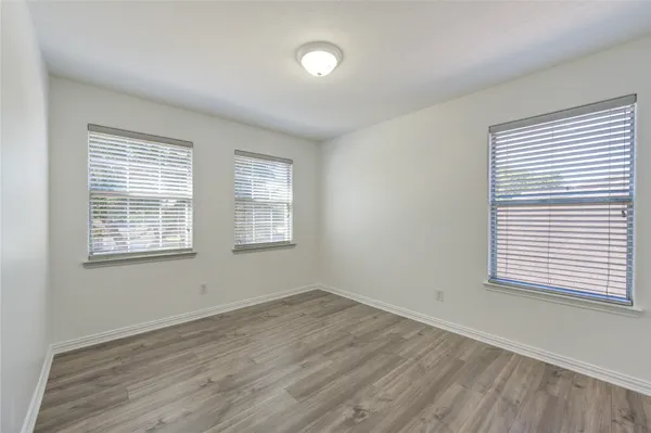 wooden floor in an empty room