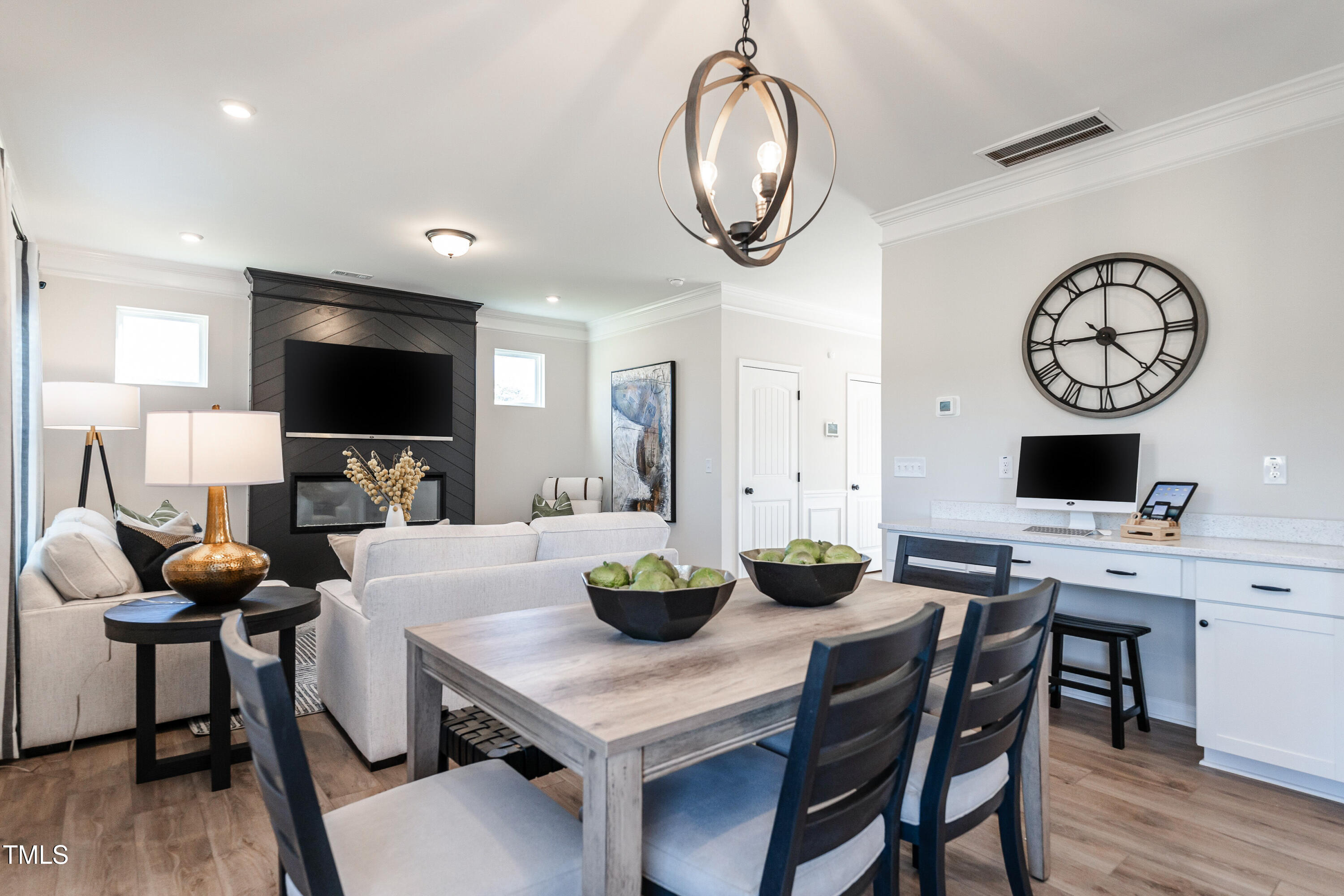 275 Deodora Lane Cameron, NC 28326 - Photo 21 of 38 a view of a dining room with furniture and wooden floor